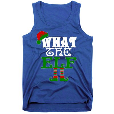 What The Elf Ugly Christmas Funny Gift Tank Top