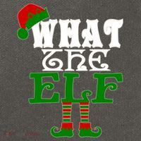 What The Elf Ugly Christmas Funny Gift Cotton Canvas Backpack