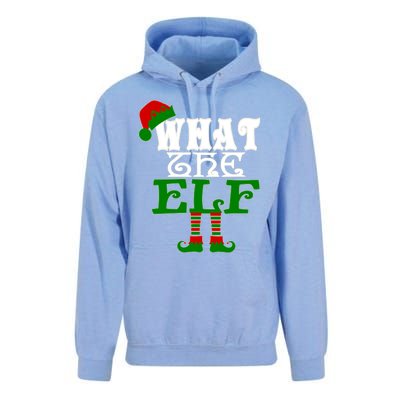 What The Elf Ugly Christmas Funny Gift Unisex Surf Hoodie