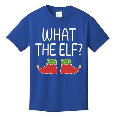 What The Elf Ugly Christmas Funny Funny Gift Kids T-Shirt