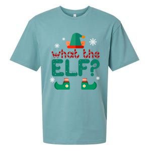 What The Elf Funny Christmas Cute Gift Sueded Cloud Jersey T-Shirt