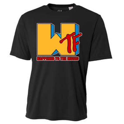 WTF Happened To The Music Funny Cooling Performance Crew T-Shirt