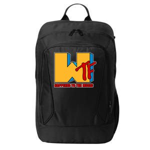 WTF Happened To The Music Funny City Backpack