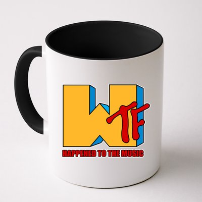 WTF Happened To The Music Funny Mug