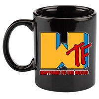 WTF Happened To The Music Funny 11oz C Handle Ceramic Mug