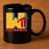 WTF Happened To The Music Funny 11oz C Handle Ceramic Mug