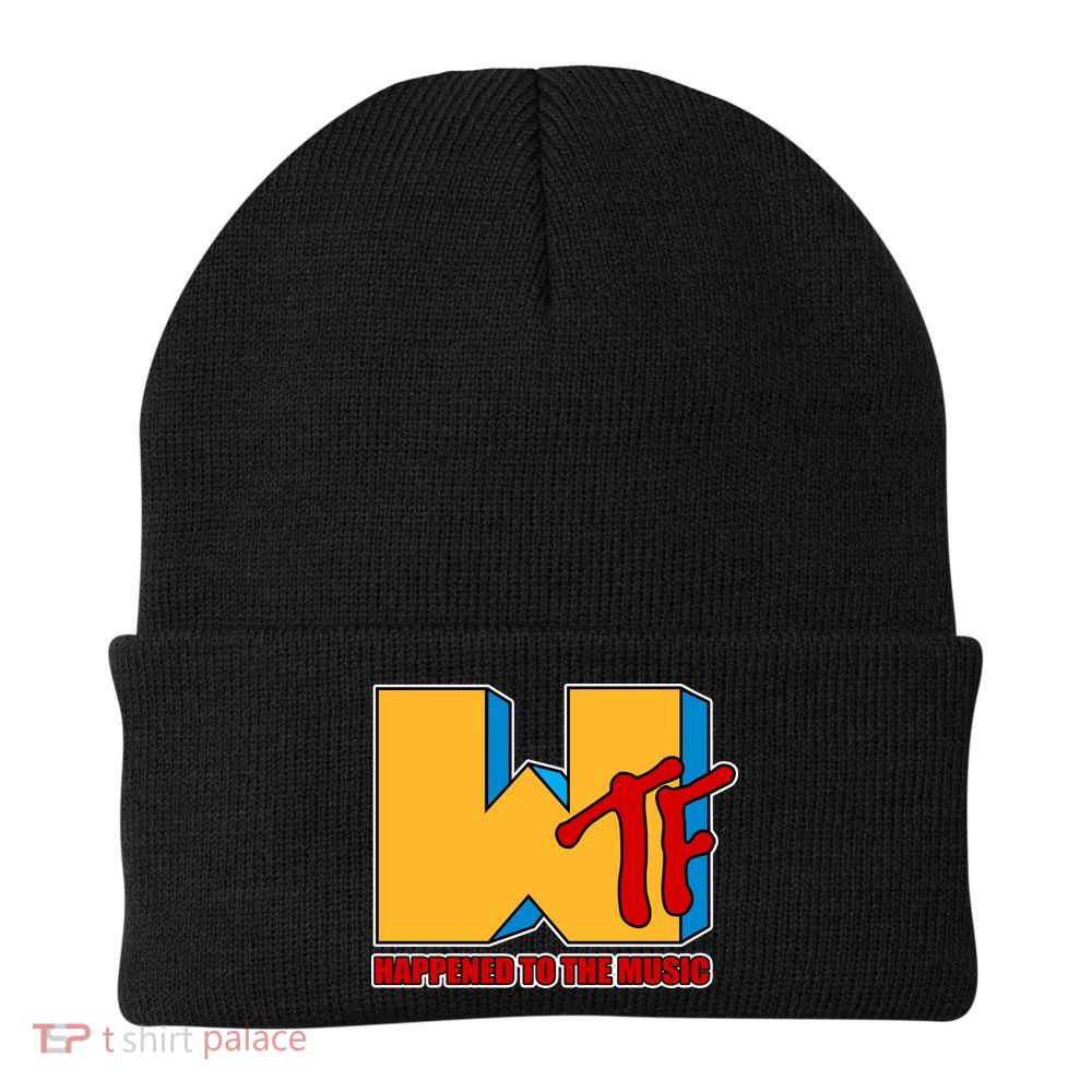WTF Happened To The Music Funny Beanie