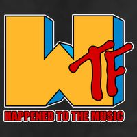 WTF Happened To The Music Funny Crop Fleece Hoodie