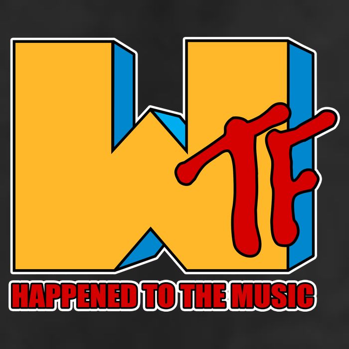WTF Happened To The Music Funny Crop Fleece Hoodie