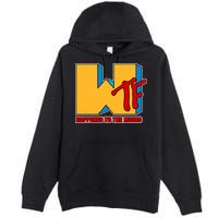 WTF Happened To The Music Funny Premium Pullover Hoodie
