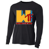 WTF Happened To The Music Funny Cooling Performance Long Sleeve Crew