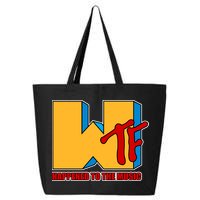 WTF Happened To The Music Funny 25L Jumbo Tote