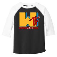 WTF Happened To The Music Funny Toddler Fine Jersey T-Shirt