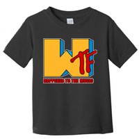 WTF Happened To The Music Funny Toddler T-Shirt