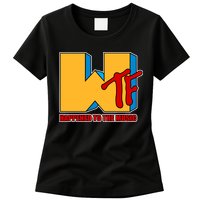 WTF Happened To The Music Funny Womens T-Shirt