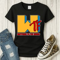 WTF Happened To The Music Funny Womens T-Shirt