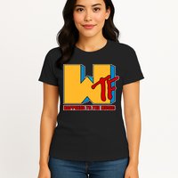 WTF Happened To The Music Funny Womens T-Shirt