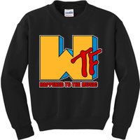 WTF Happened To The Music Funny Kids Sweatshirt