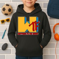 WTF Happened To The Music Funny Kids Hoodie