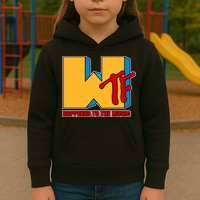 WTF Happened To The Music Funny Kids Hoodie