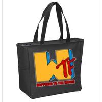 WTF Happened To The Music Funny Zip Tote Bag