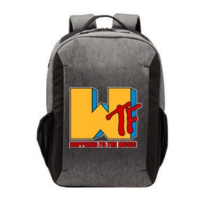 WTF Happened To The Music Funny Vector Backpack