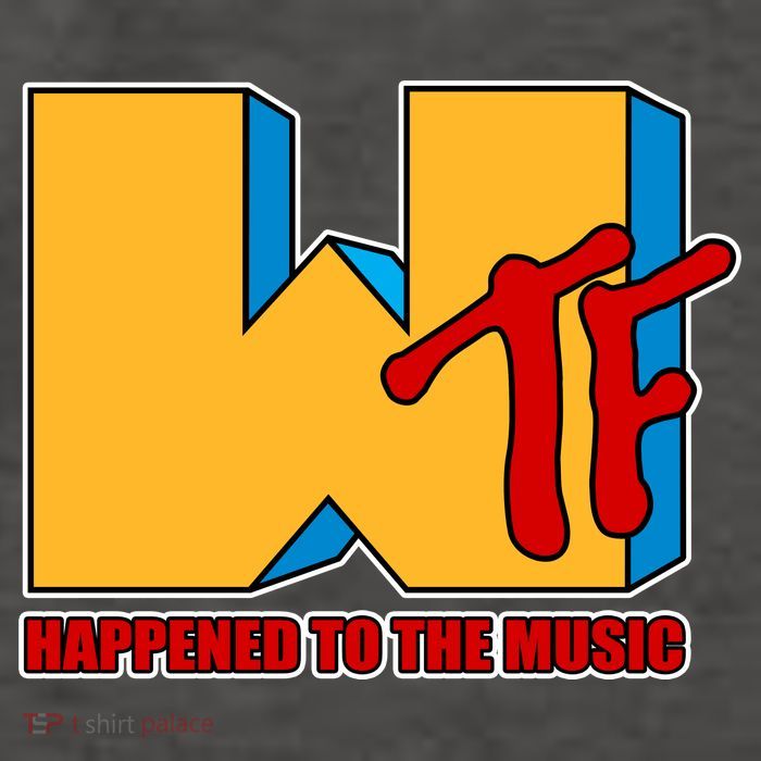 WTF Happened To The Music Funny Vector Backpack