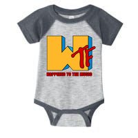 WTF Happened To The Music Funny Infant Baby Jersey Bodysuit