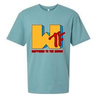 WTF Happened To The Music Funny Sueded Cloud Jersey T-Shirt
