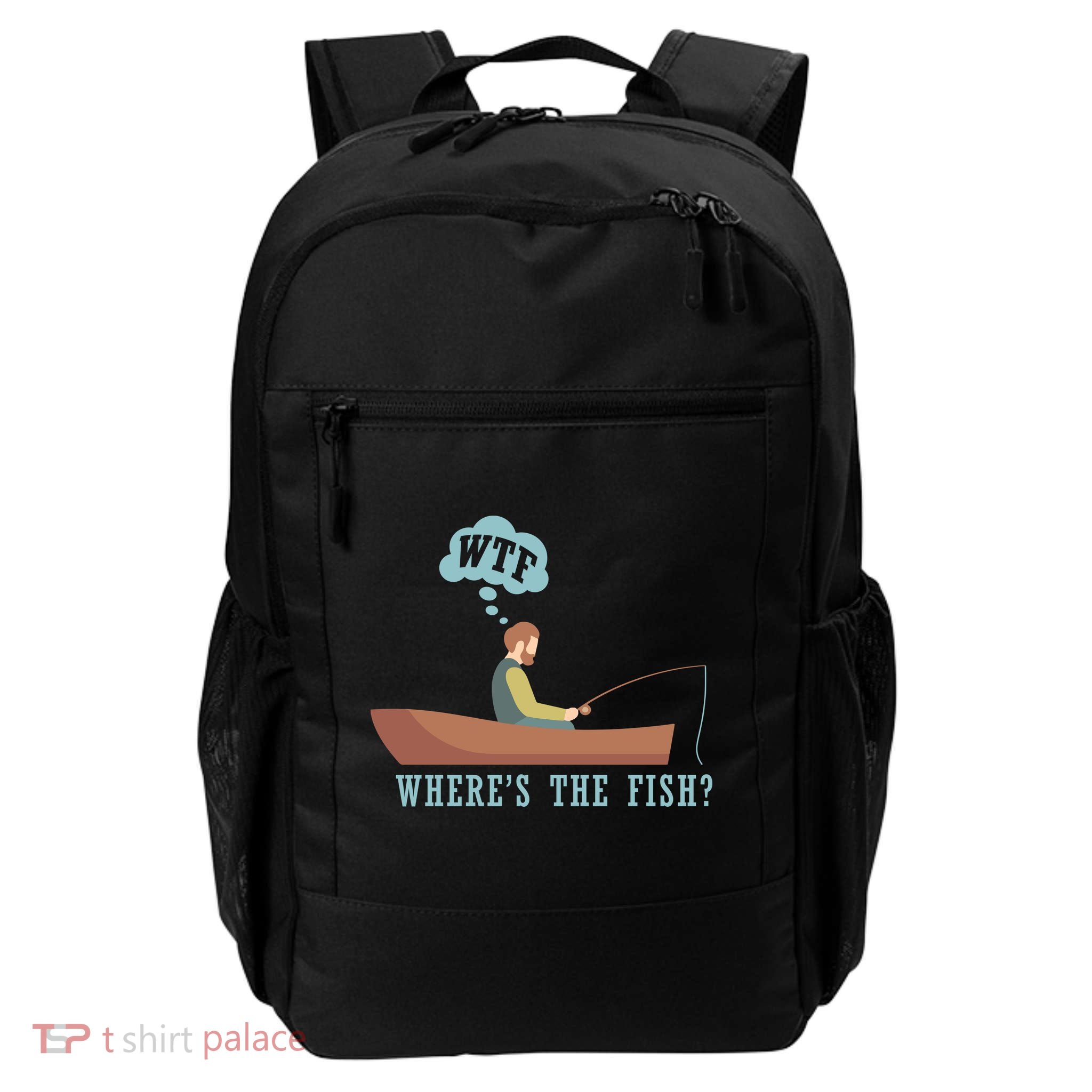 WTF Where The Fish Daily Commute Backpack