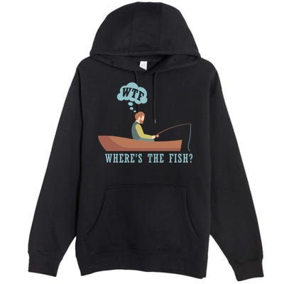 WTF Where The Fish Premium Pullover Hoodie