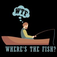 WTF Where The Fish Ladies PosiCharge Competitor Racerback Tank