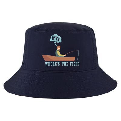 WTF Where The Fish Cool Comfort Performance Bucket Hat