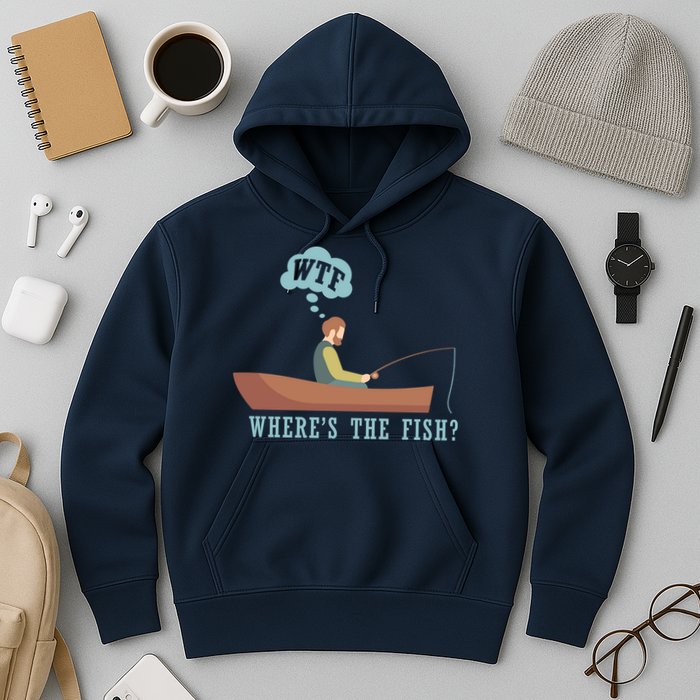 WTF Where The Fish Hoodie