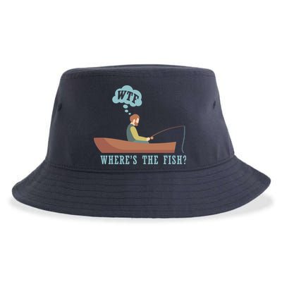 WTF Where The Fish Sustainable Bucket Hat