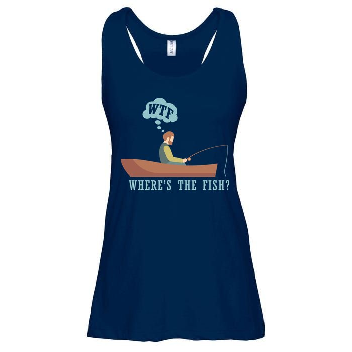 WTF Where The Fish Ladies Essential Flowy Tank