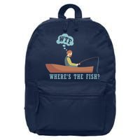 WTF Where The Fish 16 in Basic Backpack