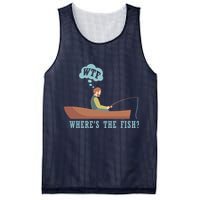 WTF Where The Fish Mesh Reversible Basketball Jersey Tank
