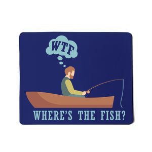 WTF Where The Fish Mousepad