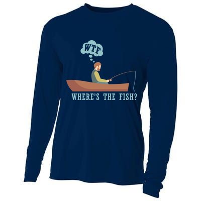 WTF Where The Fish Cooling Performance Long Sleeve Crew