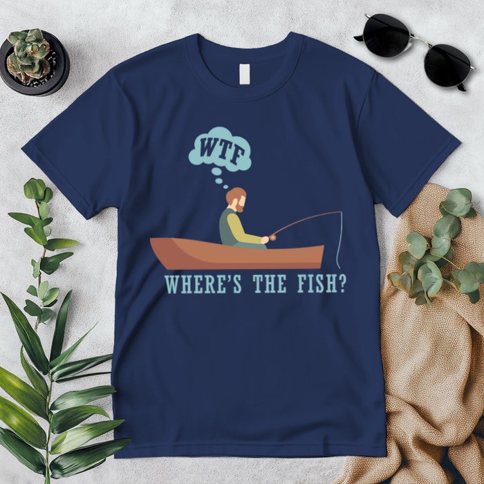 WTF Where The Fish Premium T-Shirt