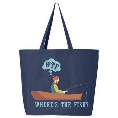 WTF Where The Fish 25L Jumbo Tote
