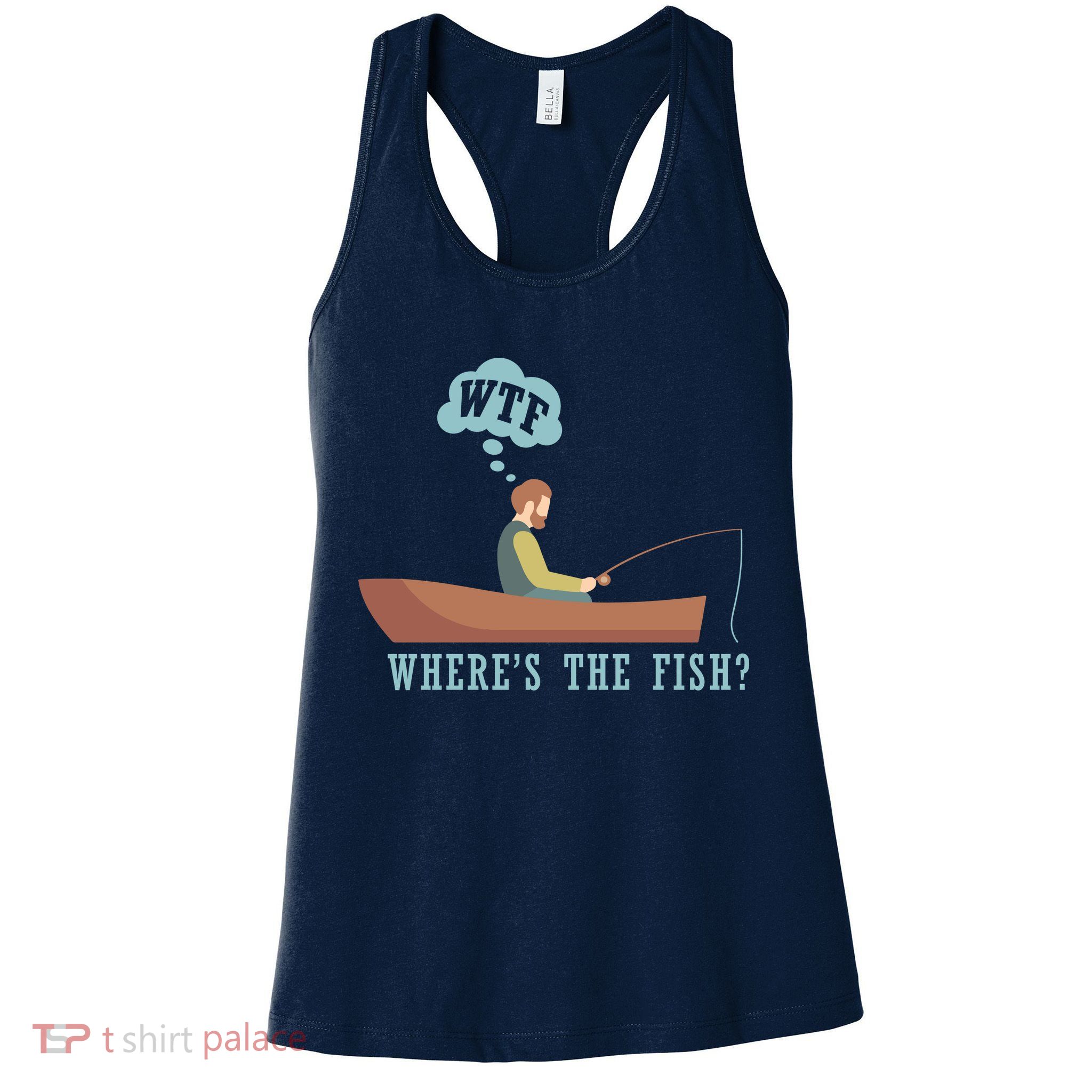 WTF Where The Fish Womens Tank Top