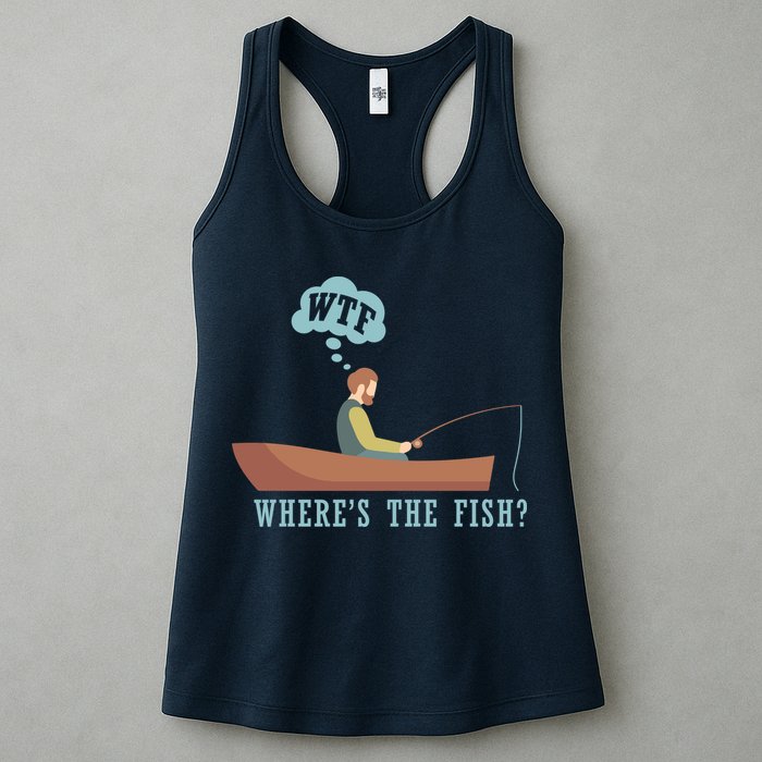 WTF Where The Fish Womens Tank Top