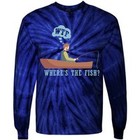 WTF Where The Fish Tie-Dye Long Sleeve Shirt
