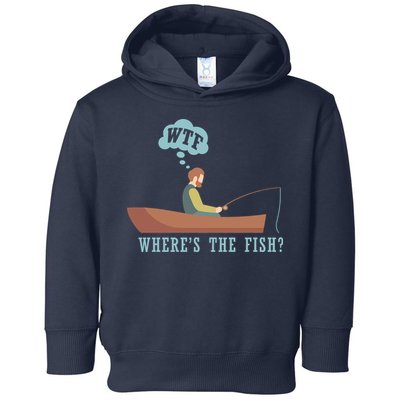 WTF Where The Fish Toddler Hoodie