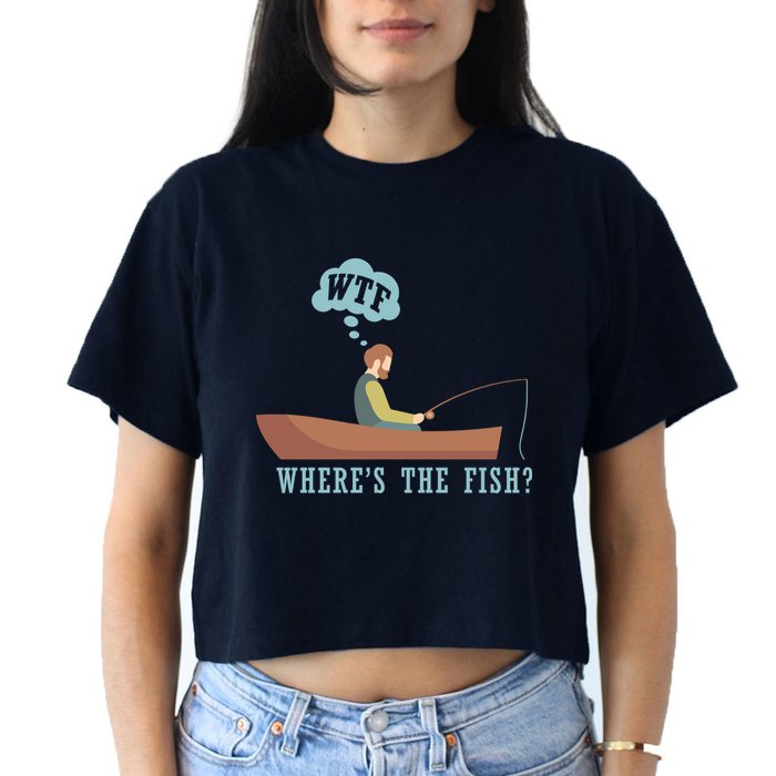 WTF Where The Fish Crop Top