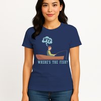 WTF Where The Fish Womens T-Shirt