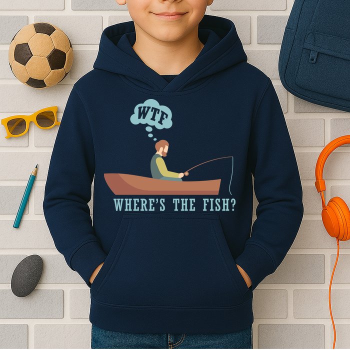 WTF Where The Fish Kids Hoodie