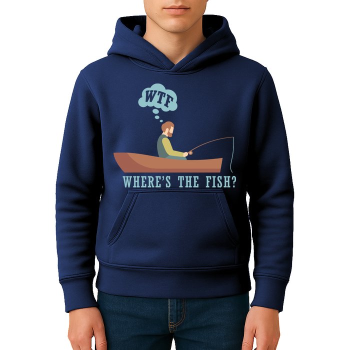 WTF Where The Fish Kids Hoodie